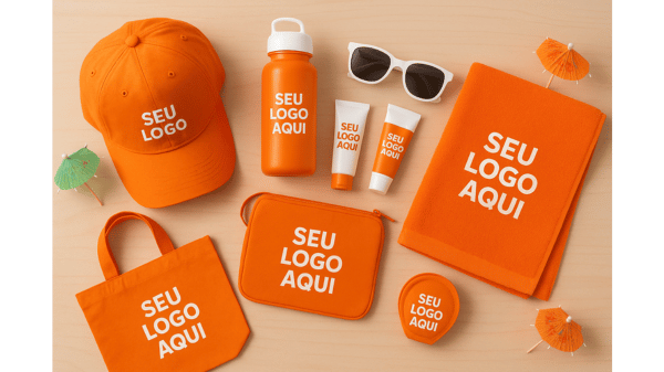 brindes personalizados Dezembro Laranja